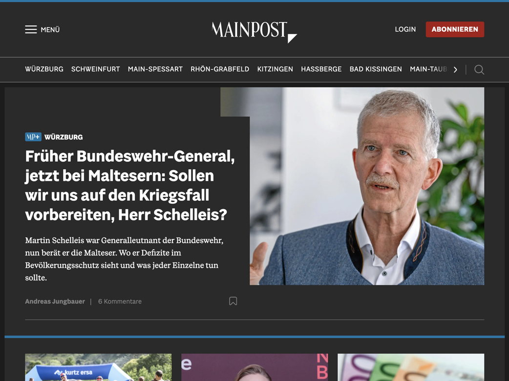 Rollout einer neuen Infrastruktur Main Post Screenshot
